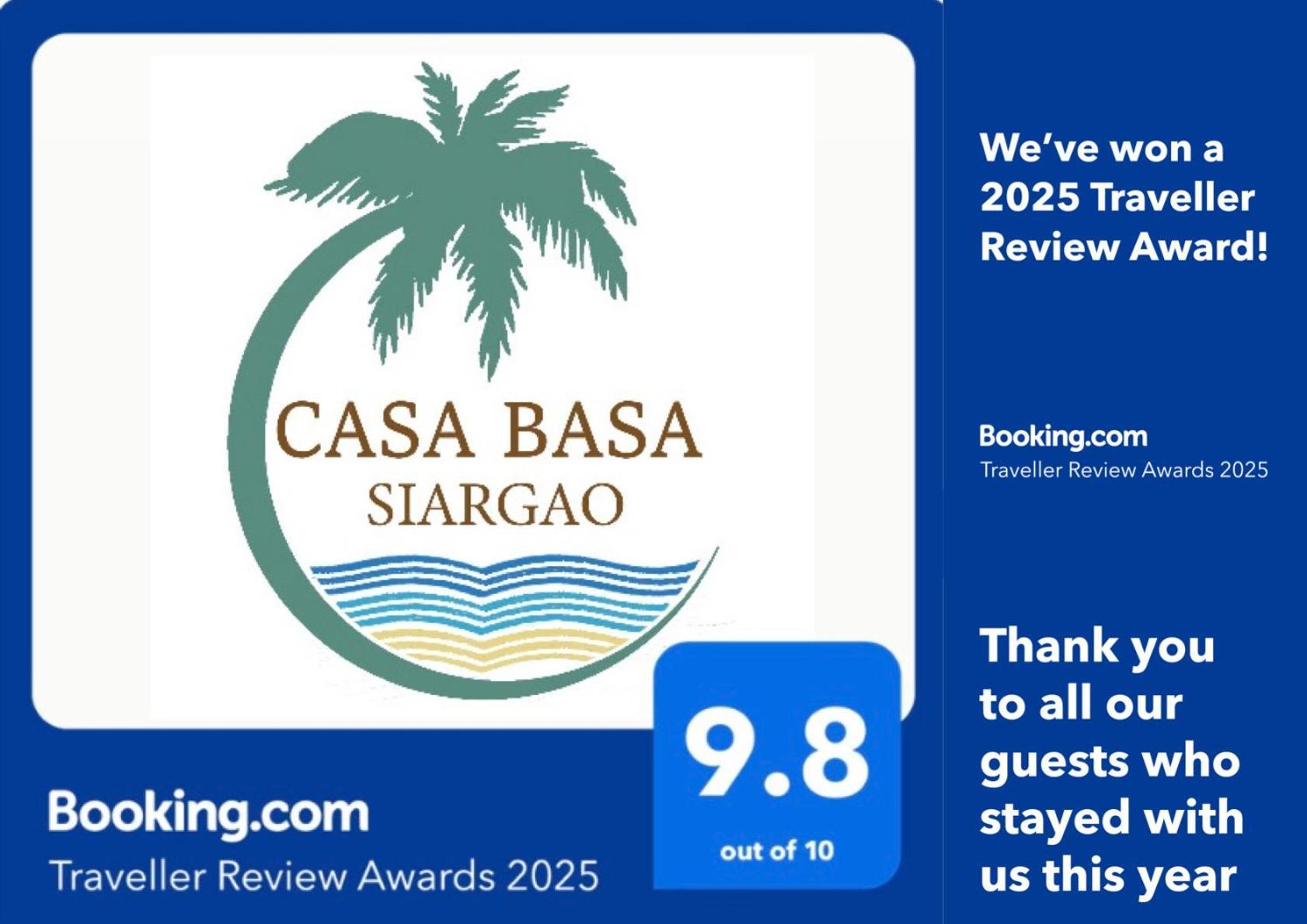 Отель Casa Basa Siargao Генерал-Луна Экстерьер фото